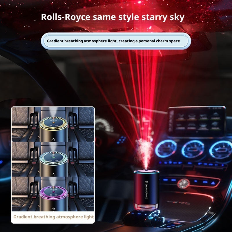 Car Automatic Spray Pickup Ambience Light Odor Removal Fragrance Machine